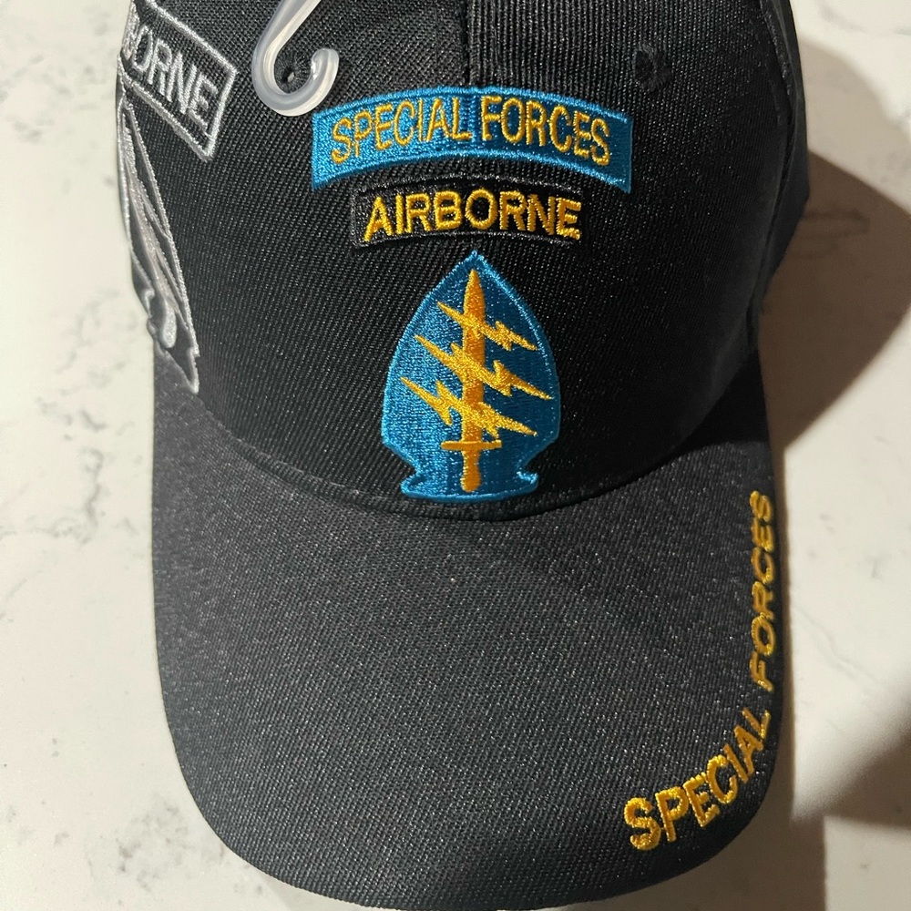 Special Forces Airborne Cap Black never worn brand new